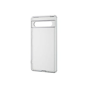 ELECOM PM-P231HVCKCR �N���A [Google Pixel 7a �P�[�X �n�C�u���b�h �Ռ��z�� �J��������ی� �X�g���b�v�z�[���t �ɂݐ݌v]