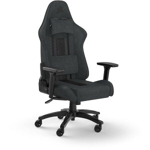 Corsair TC100 Fabric Gray/Black (CF-9010052-WW) �O���[/�u���b�N �t�@�u���b�N���f�� [�Q�[�~���O�`�F�A]
