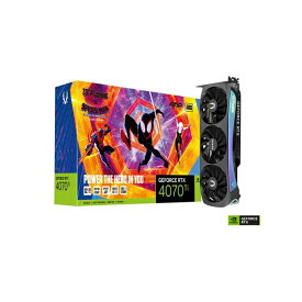 ZOTAC ZTRTX4070TIAMPSP/ZT-D40710F-10SMP GAMING GeForce RTX 4070 Ti AMP AIRO SPIDER-MAN: Across the Spider-Verse Bundle [グラフィックボード]