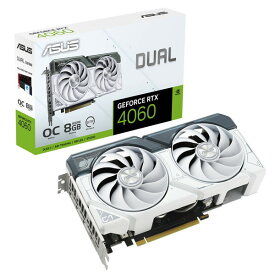 ASUS DUAL-RTX4060-O8G-WHITE [グラフィックボード]