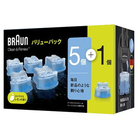 BRAUN CCR5CR [アルコール洗浄システム専用洗浄液カートリッジ 5個＋1個入] アウトレット エクプラ特割