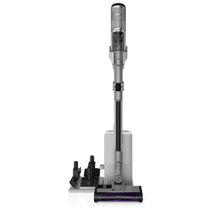 掃除機 シャーク スティッククリーナー サイクロン式 IW3241JSL ライトチタニウム CleanSense iQ+ サイクロン式スティッククリーナー 充電式 パワーブラシタイプ 吸引力