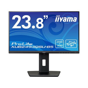 iiyama XUB2493QSU-B5 [tfBXvC 23.8^/2560×1440/HDMIADisplayPort/ubN/Xs[J[F/IPSpl/~/]]