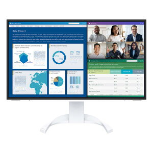 EIZO EV2740X-WT [tfBXvC 27^/3840×2160/USB Type-CADisplayPortAHDMI×2/zCg/Xs[J[F]