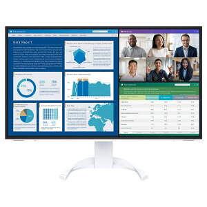 EIZO EV3240X-WT [tfBXvC 31.5^/3840×2160/HDMI×2ADisplayPortAUSB Type-C/zCg/Xs[J[F]