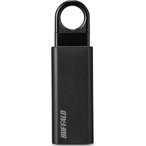 BUFFALO RUF3-KS64GA-BK I[g^[@\ mbNXCh USB3.1iGen1j/USB3.0Ή USB[ 64GB ubN