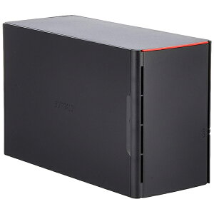 BUFFALO LS220DN0202B LinkStation for SOHO 3年保証モデル RAID機能搭載 ネットワーク対応HDD 2TB