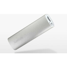 PB5001-S モバイルバッテリー Luxtude 軽量 5000mAh USB アルミ Micro-USB USB-A ケーブル付属 急速出力 LEDライト付 小型 スマート アウトドア 出張 機内 防災 充電 銀 シルバー