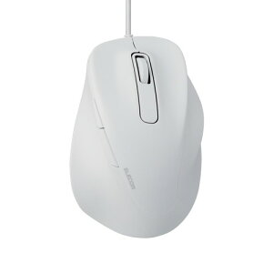 ELECOM M-XGXL30UBSKWH �L���}�E�X �É� 5�{�^�� �E���p �R�� XL�T�C�Y EX-G �z���C�g