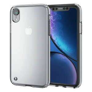 ELECOM PM-A18CHVCCR iPhone XR �n�C�u���b�h�P�[�X �N���A xp10n
