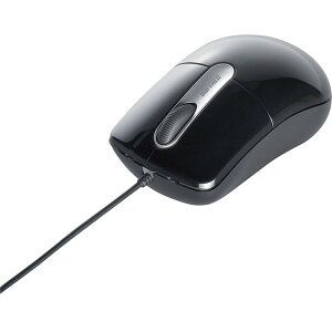 BUFFALO BSMOU27SMBK [�L�����w���}�E�X �É� 3�{�^�� M�T�C�Y �u���b�N]