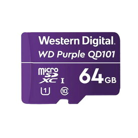 WESTERN DIGITAL WDD064G1P0C WD Purple SC QD101 [microSD カード (64GB SDHC)]
