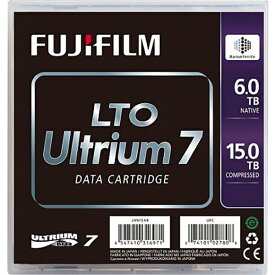 富士フイルム LTO FB UL-7 6.0T JX5 LTO7テープ [LTO Ultrium7 データカートリッジ 6.0/15.0TB 5巻パック]