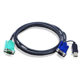 ATEN 2L-5201U USB KVMケーブル SPHDタイプ 1.2m