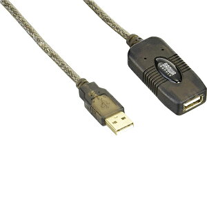 SANWA SUPPLY KB-USB-R205N 5m����USB�A�N�e�B�u���s�[�^�[�P�[�u��