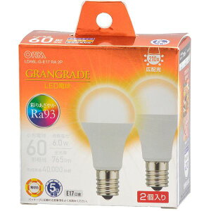 �I�[���d�@ LDA6L-G-E17 RA 2P [LED�d�� ���`E17 60�`���� �d���F 2��]