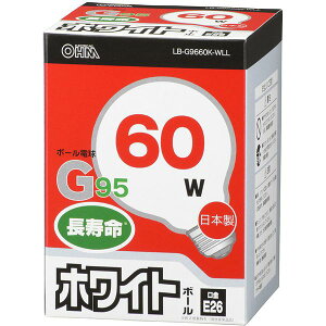 I[d@ LB-G9660K-WLL [M{[d 60W E26 G95 zCg]