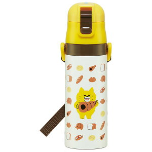 スケーター SDC4 ノラネコぐんだん 子供用 ステンレス 水筒 直飲み 470ml 子供に優しい軽量タイプ 保冷専用 waterbottle スポーツボトル かわいい キッズ 子供 こども