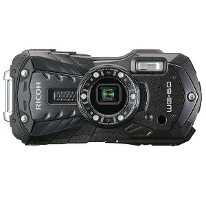 RICOH WG-60BK ブラック [コンパクトデジタルカメラ (1600万画素)]