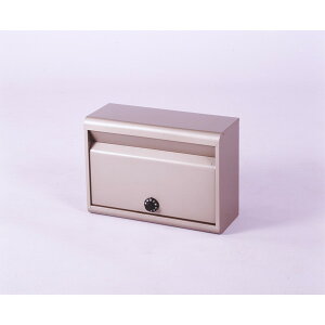 ポスト 壁掛け 郵便ポスト 郵便受け 新聞受け メールボックス コンパクト おしゃれ 北欧 ダイヤル錠 鍵付き スチール チタングレー グリーンライフ FH-50D(TGY)