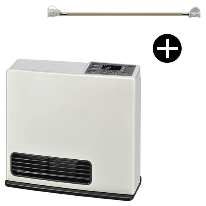 楽天市場】Rinnai RC-N206E-LPG ガスファンヒーター(木造7畳/コンクリ9  