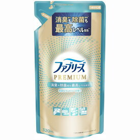 P&G ファブリーズ W除菌+消臭 PREMIUM 清潔なランドリーの香り つめかえ用 320mL