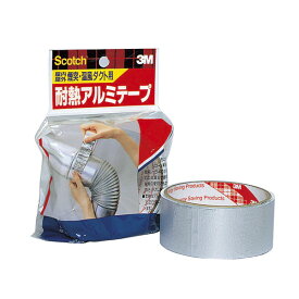 3M(スリーエム) スコッチ 屋内・屋外煙突・温風ダクト用耐熱アルミテープ 38mm×4.5m