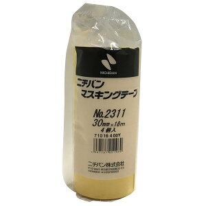 NICHIBAN No.2311 ԗp}XLOe[v 30mm×18m 4pbN