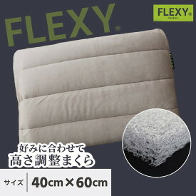音部 洗える調整枕 (54543) 40×60cm ベージュ