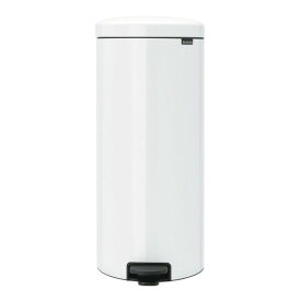 シイノ通商 11178 ホワイト brabantia(ブラバンシア) [New Icon ペダルビン 30L]