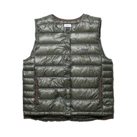 NANGA ナンガ インナーダウンベスト ウィメンズ INNER DOWN VEST(WOMEN) KHA WL ND2242-1B313 N1IVKH52