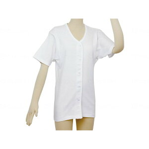 幸和製作所 テイコブ らくホック肌着 半袖 婦人用 ホワイト LL UN03W-LL メーカー直送