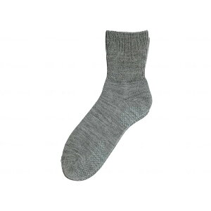 幸和製作所 じんわりあったかくつ下紳士用滑り止め付 グレー UK03NG-GY メーカー直送