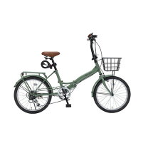 楽天市場】折りたたみ自転車 グリーンの通販