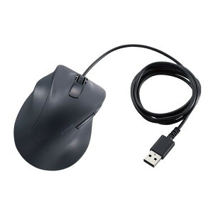 ELECOM M-XGS31UBSKBK �u���b�N [�L���}�E�X (�É� 5�{�^�� �����p �R�� S�T�C�Y ���^ EX-G)]
