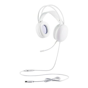 ELECOM HS-G09SUWH zCg [Q[~OwbhZbg (L USB Aڑ RGB LED I[o[wbh Pw }CNt)]