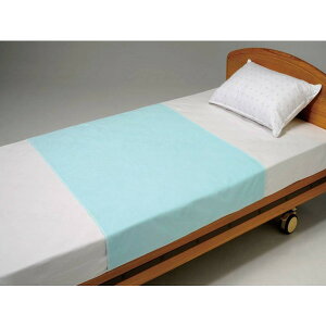 竹虎 パイルシーツ 1枚入 水色 102131 メーカー直送