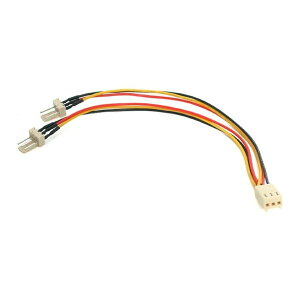 StarTech TX3SPLITTER [15cm t@pҕdP[u (CPUN[[t@̓dp 1x 3s(X) - 2x 3s(IX))]