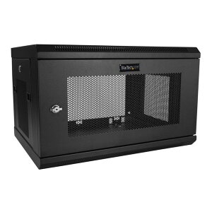 StarTech RK616WALM [19�C���` �T�[�o�[���b�N (6U/2�|�X�g/�Ǌ|���^�C�v/��t���s38cm/���b�N�t�����b�N�L���r�l�b�g/�ʋC�X���b�g�E���b�V��)]