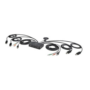 StarTech C2-DD46-UA2-CBL-KVM [KVMXCb` (2|[g/fAj^[/4K60Hz DisplayPort/1.5mP[ǔ^/oXp[/茳XCb`t/zbgL[؊/PC p\R CPUؑ֊(2p))]