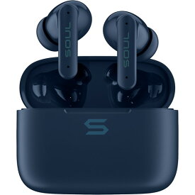 SOUL SL30BU [S-LIVE30(Blue) True Wireless Earbuds 完全ワイヤレスイヤフォン 高品位マイク、低遅延モード搭載]