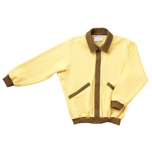 大阪エンゼル スクエアニット室内着 えり付き前開きタイプ クリーム L 5101 メーカー直送