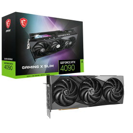 MSI GeForce RTX 4090 GAMING X SLIM 24G [グラフィックボード]