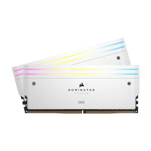 Corsair CMP64GX5M2B6000C30W zCg DDR5 6000MT/s 64GB(32GBx2) UDIMM 30-36-36-76 XMP 3.0 DOMINATOR TITANIUM White RGB LED 1.4V []