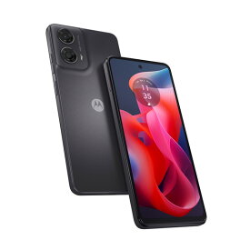 【4/25限定!エントリー&抽選で最大100%Pバック】MOTOROLA moto g24 マットチャコール PB1A0000JP [SIMフリースマートフォン]