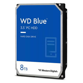 WESTERN DIGITAL WD80EAAZ WD Blue シリーズ [3.5インチSATA HDD (8TB)] 【KK9N0D18P】