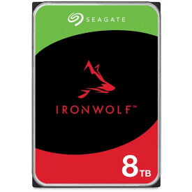 Seagate ST8000VN002 IronWolf [NAS向け 3.5インチSATA HDD (8TB)] 【KK9N0D18P】