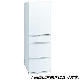MITSUBISHI MR-MD45KL-W クリスタルピュアホワイト 置けるスマート大容量 MDシリーズ [冷蔵庫 (451L・左開き)]