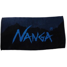 NANGA ナンガ ロゴバスタオル ブルー NANGA LOGO BATH TOWEL FREE BLU NA2254-3F520 N13NBLN4