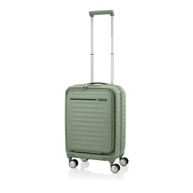 アメリカンツーリスター スーツケース 機内持ち込み Sサイズ フォレスト キャリーバッグ キャリーケース フロンテック FRONTEC 容量拡張 軽量 43L おしゃれ 旅行 出張 国内 海外 緑 カーキ サムソナイト 直送